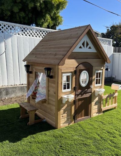 Wooden Playhouse assembly