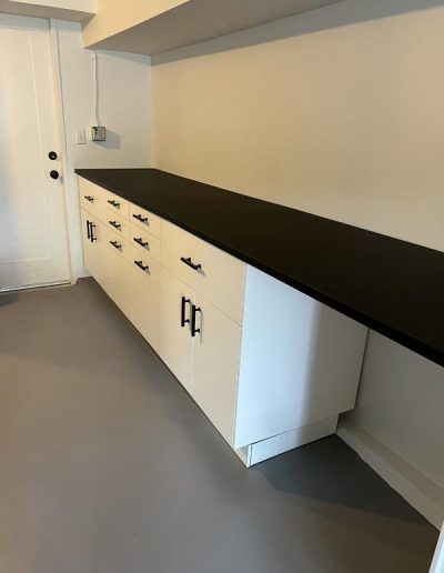 Cabinets w_ Countertop installation and assembly