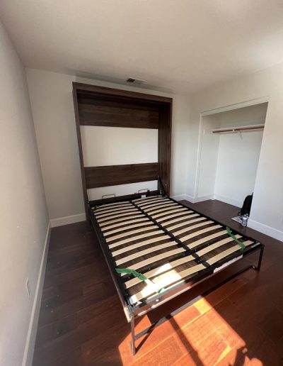 6 Murphy Bed brown installation and assembly