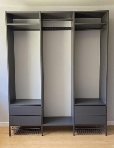 Ikea Aurdal closet system installation and assembly