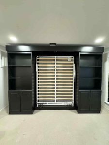 13 Majestic Library Installation Murphy bed depot in Marin County
