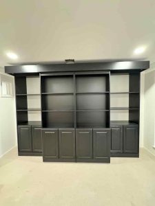 14 Majestic Library Installation Murphy bed depot in Marin County