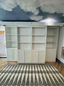 17 Majestic Library Installation Murphy bed depot in Heaven