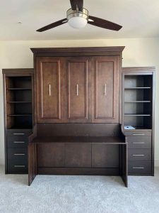 39 Wall bed Costco with desk installation in Alameda