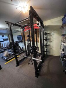 5 ROGUE FM-6 TWIN FUNCTIONAL TRAINER assembly in Santa Clara